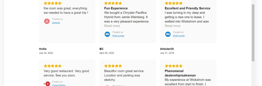 Showcase Customer Reviews Prominently.
