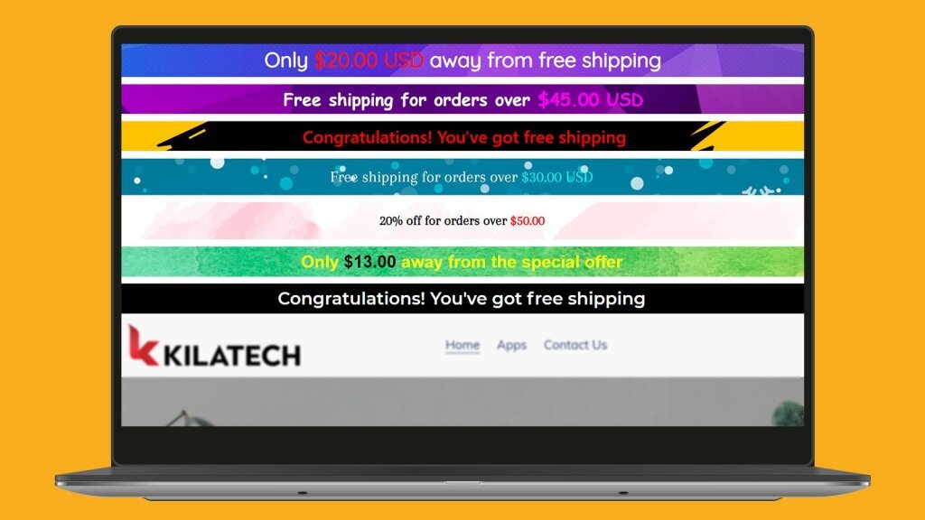 Free Shipping Bar Ultimate.