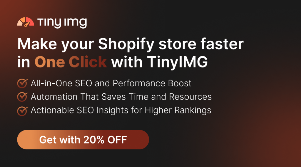 Shopify seo and speed optimization app for bfcm traffic.