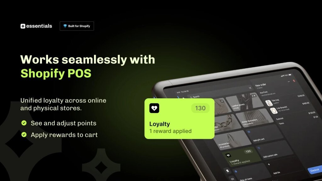 loyalty app works with shopify pos.