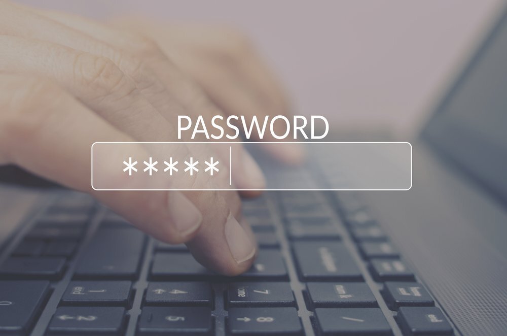 Put password on Shopify store.