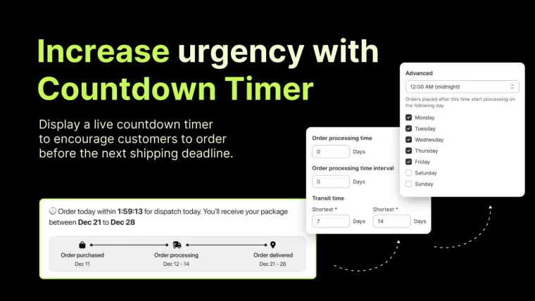 Delivery Timers & Trackers