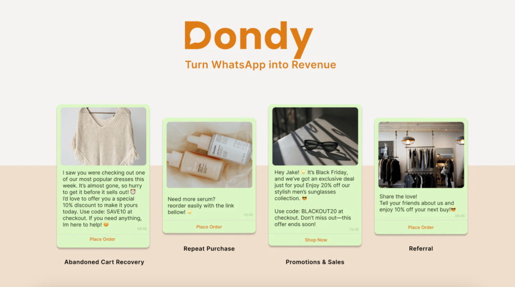 Dondy banner.
