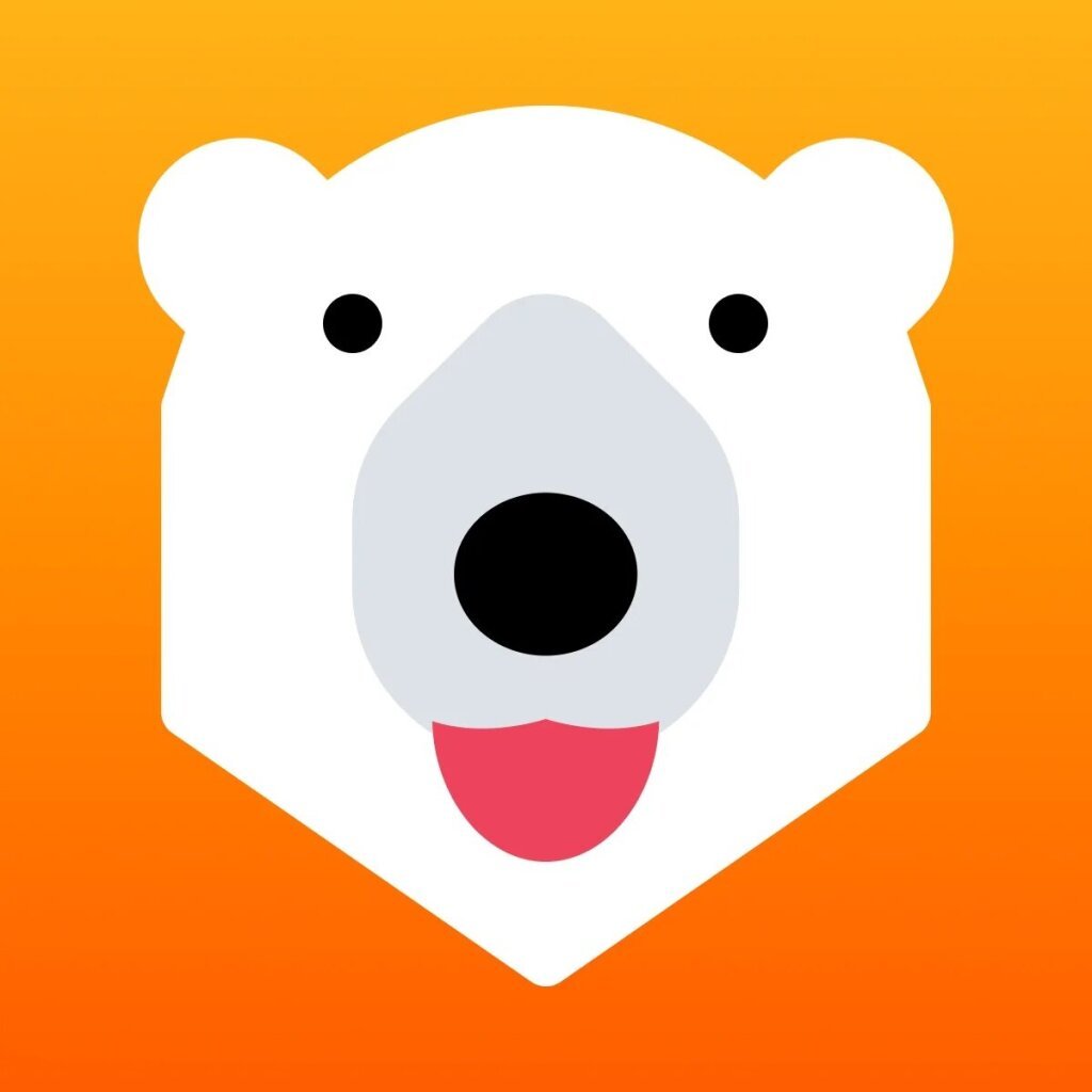 free shipping bear logo.