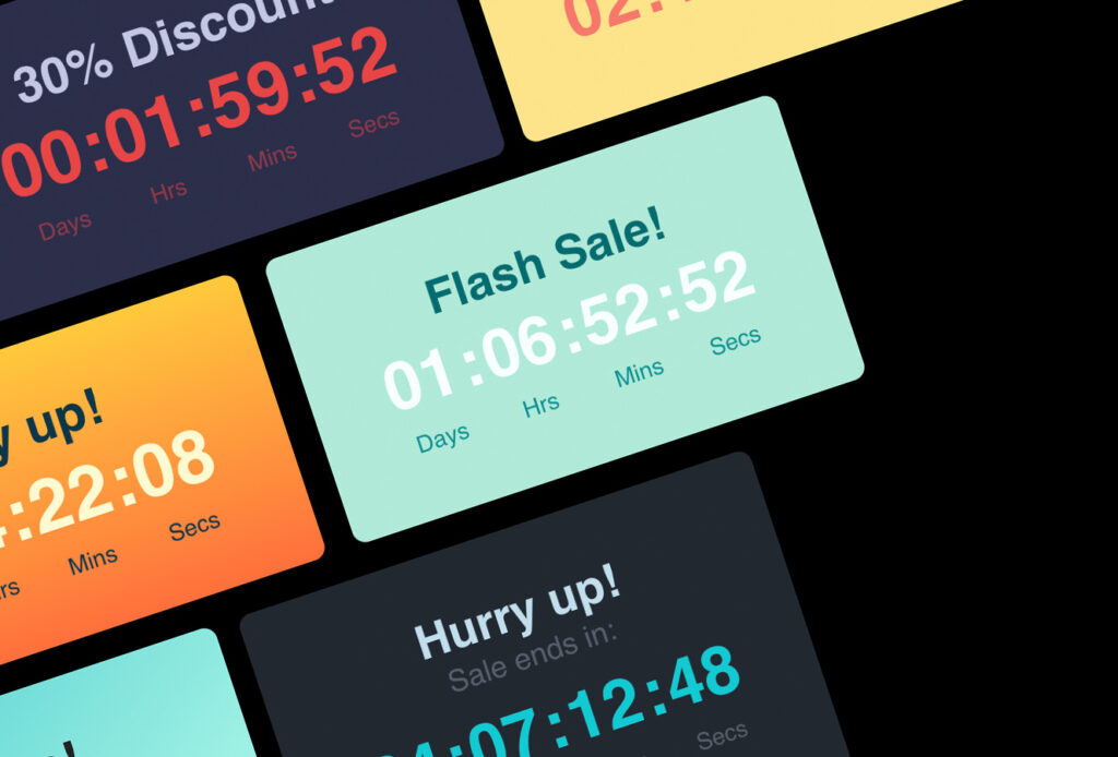 essential shopify product page countdown timer