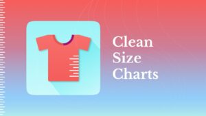 clean size charts