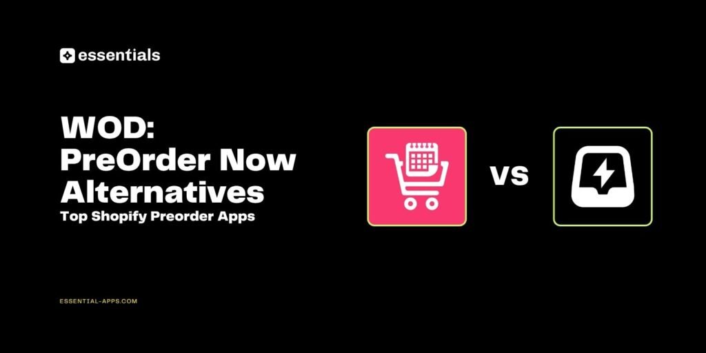 WOD PreOrder Now Presale Alternatives