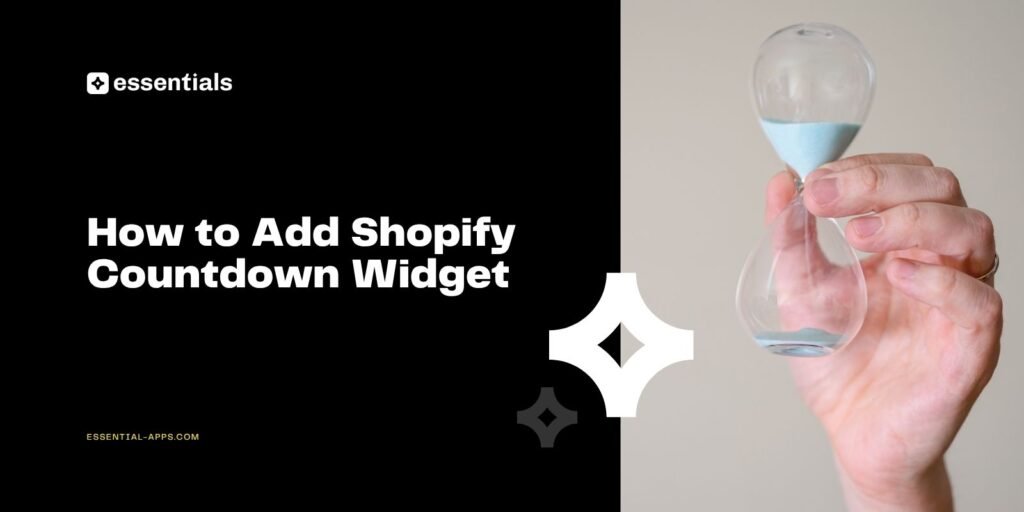 How to Add Shopify Countdown Widget