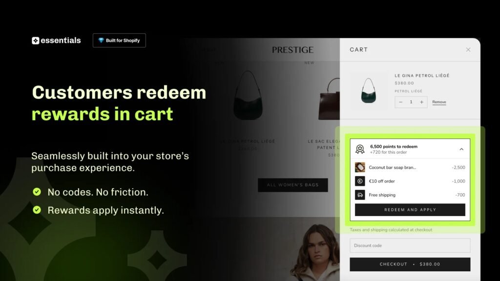 Loyalty in Cart and Checkout