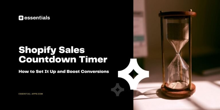 Shopify Sales Countdown Timer