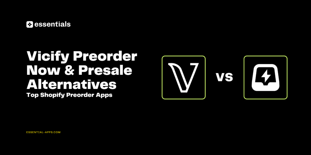 Vicify Preorder Now Presale Alternatives